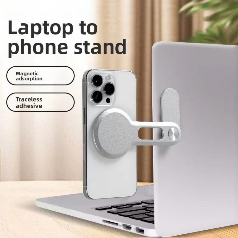 Document Holder Monitor - Magnetic Laptop Phone Holder 180° Foldable