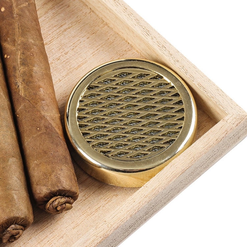 Office Hi Tech - Portable Tobacco Humidifier Cigarette Moisture Round