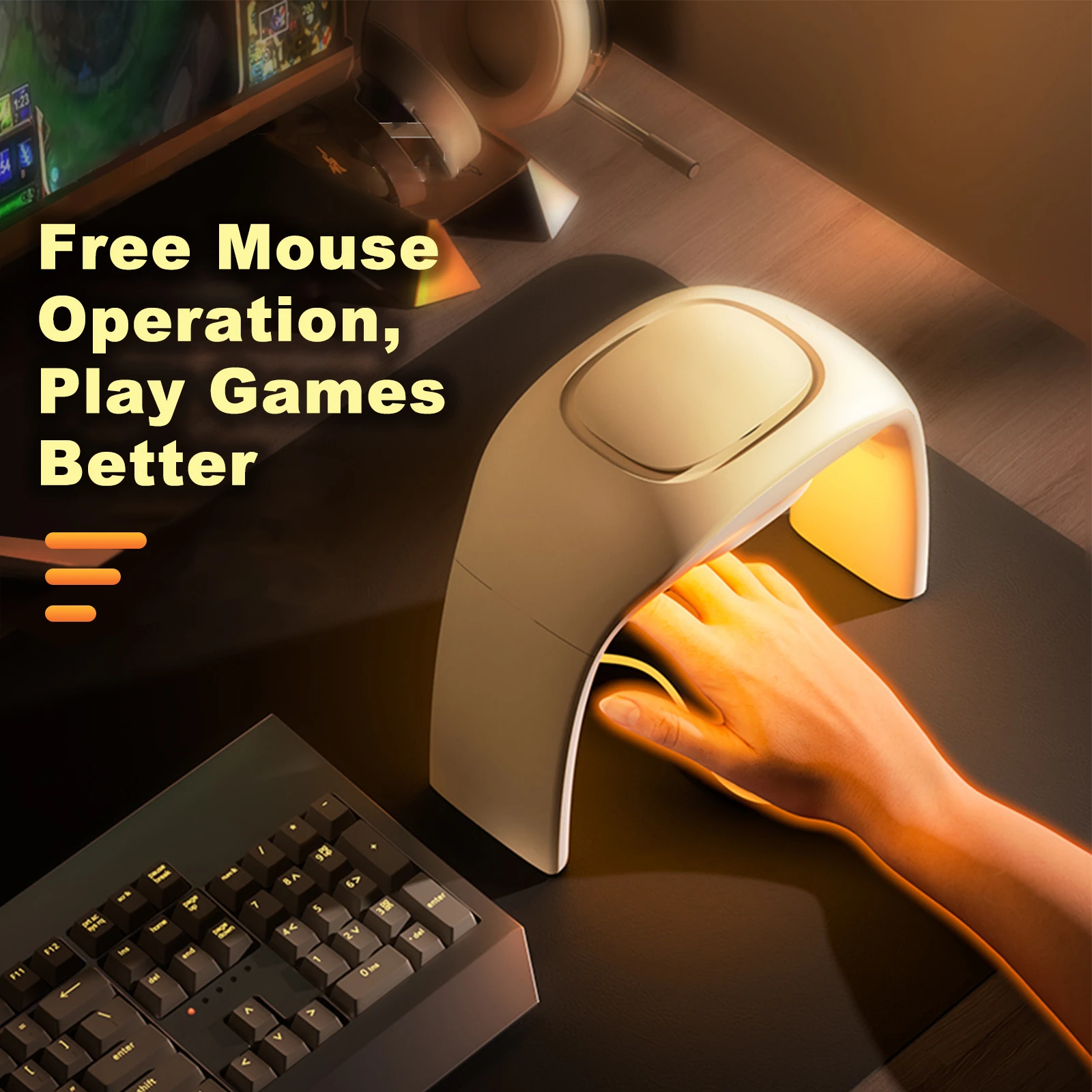 Eary Portable Winter Mouse Han - Office Tech Desk review and price