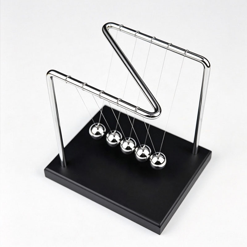 N Shaped Newton's Cradle Balan - Office Hi Tech review and price