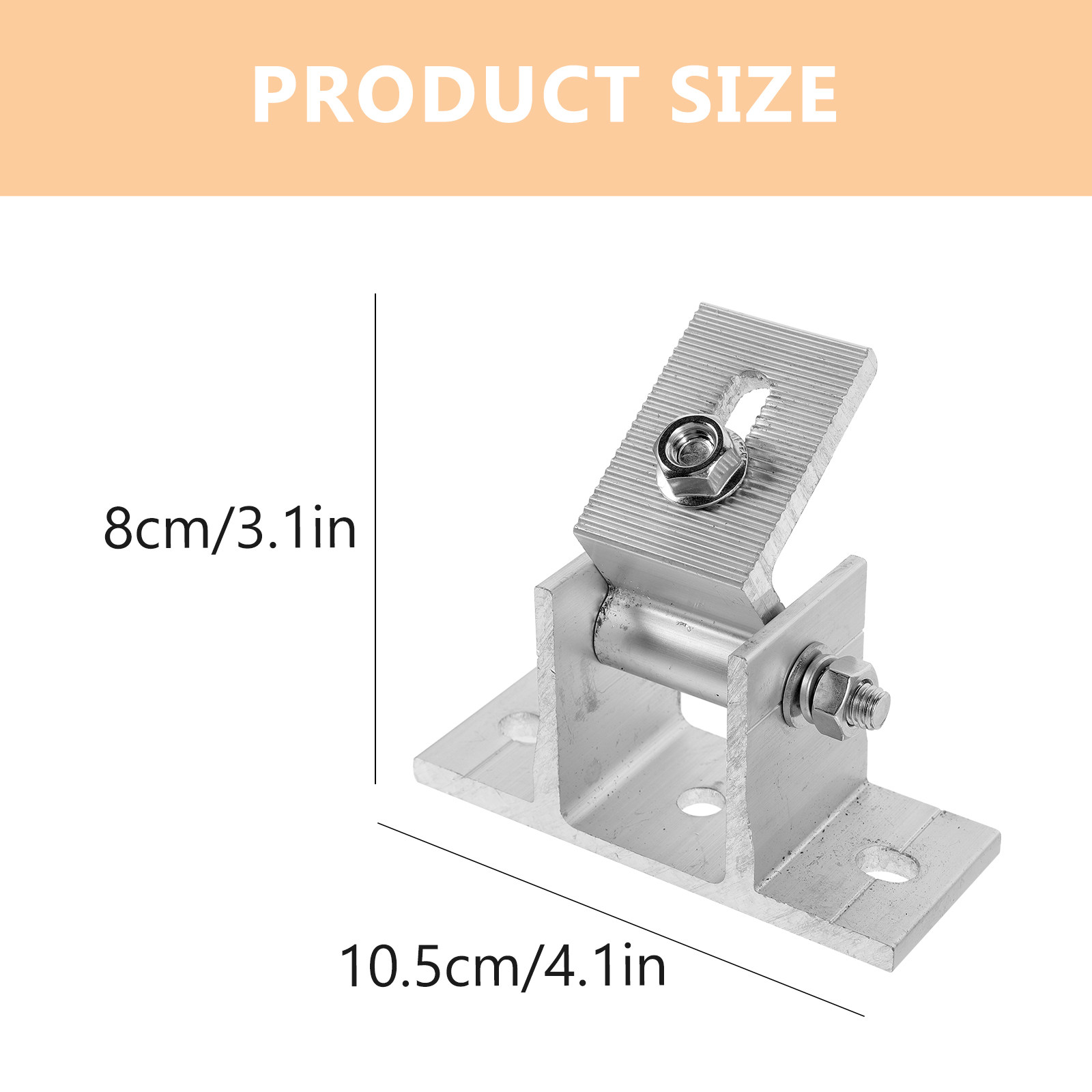4Pcs Adjustable Solar Panel Mo - Flat Panel Mount Tilt review and price
