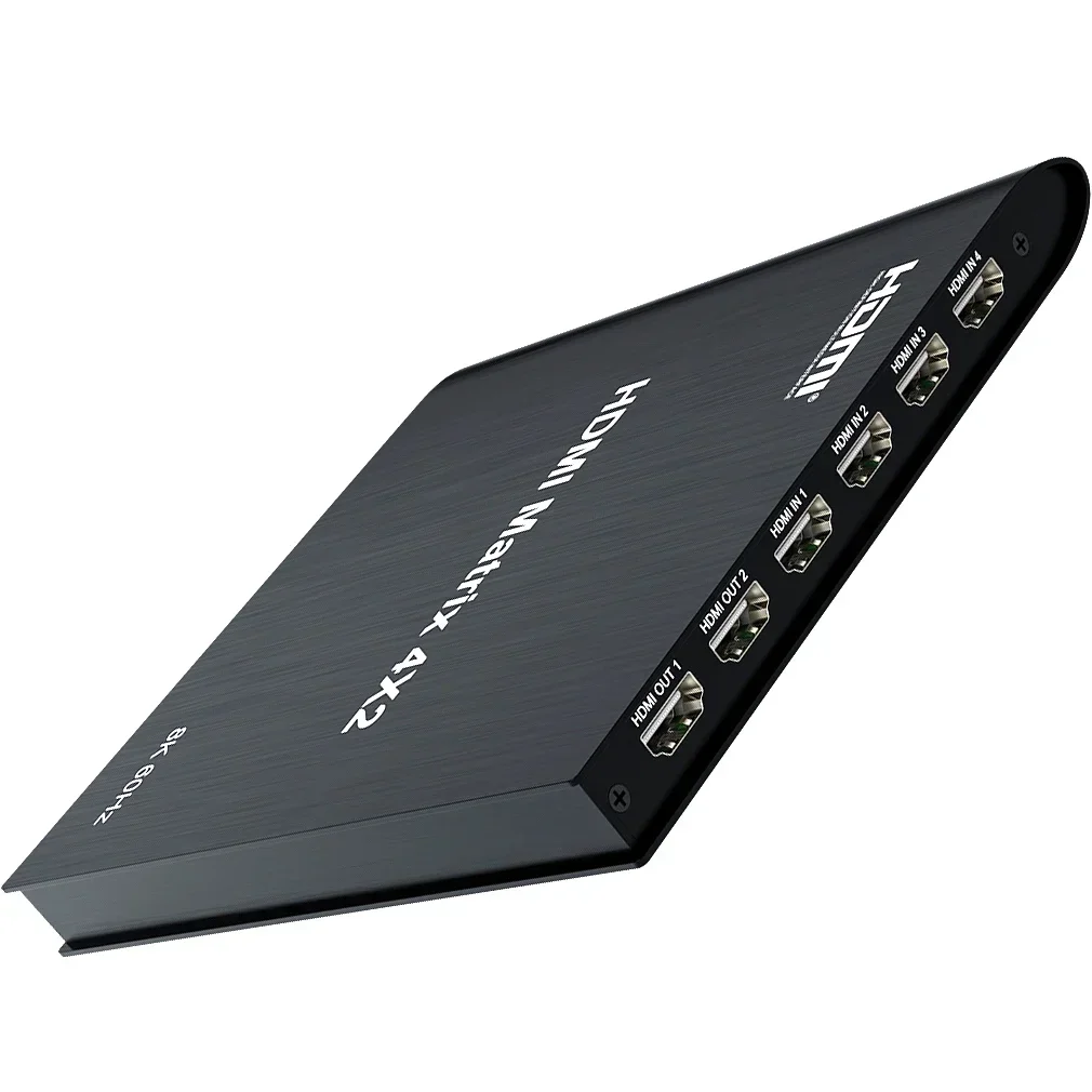 8K 4x2 HDMI2.1 Matrix Video Di - Hdmi Matrix Switch review and price