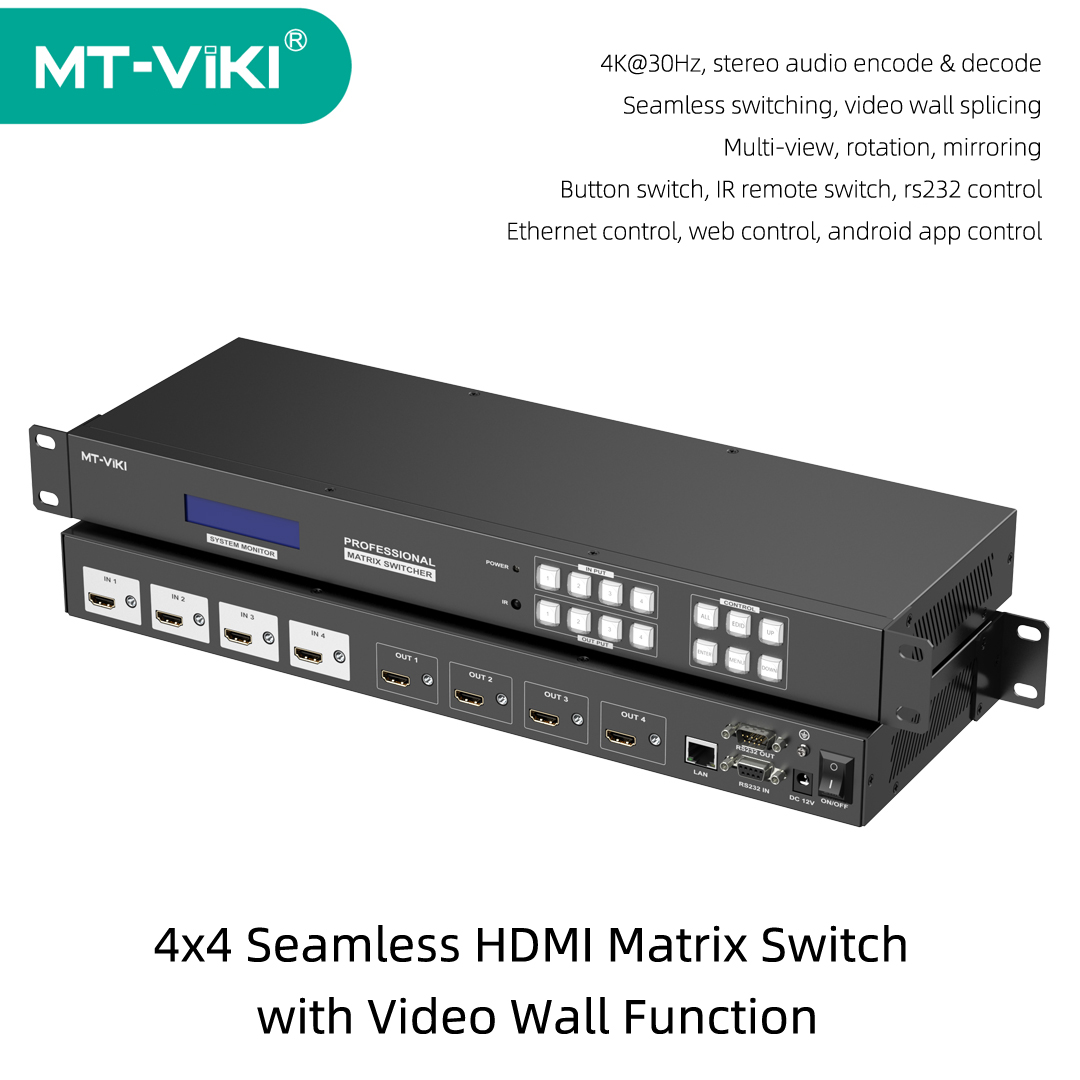 MT-VIKI 4x4 Seamless HDMI Matr - Hdmi Matrix Switch review and price