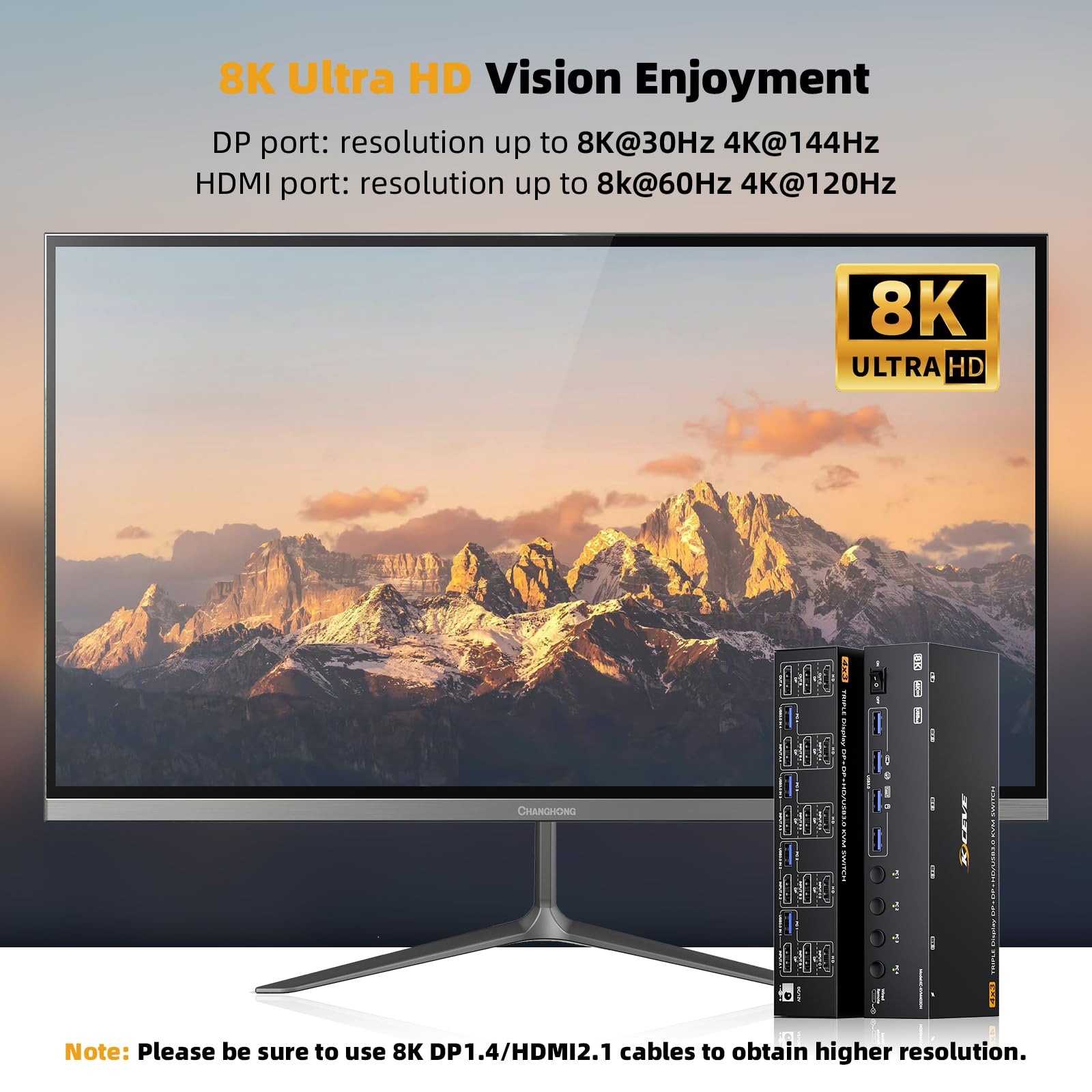 8K@60Hz KVM Switch 4/3/2 Compu - Hdmi Matrix Switch review and price