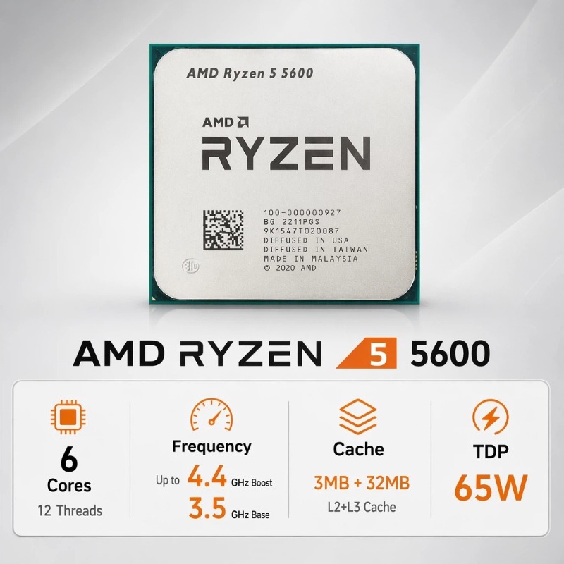 AMD Ryzen 5 5600 High Speed Pr - Amd Cpu Ryzen 5 review and price
