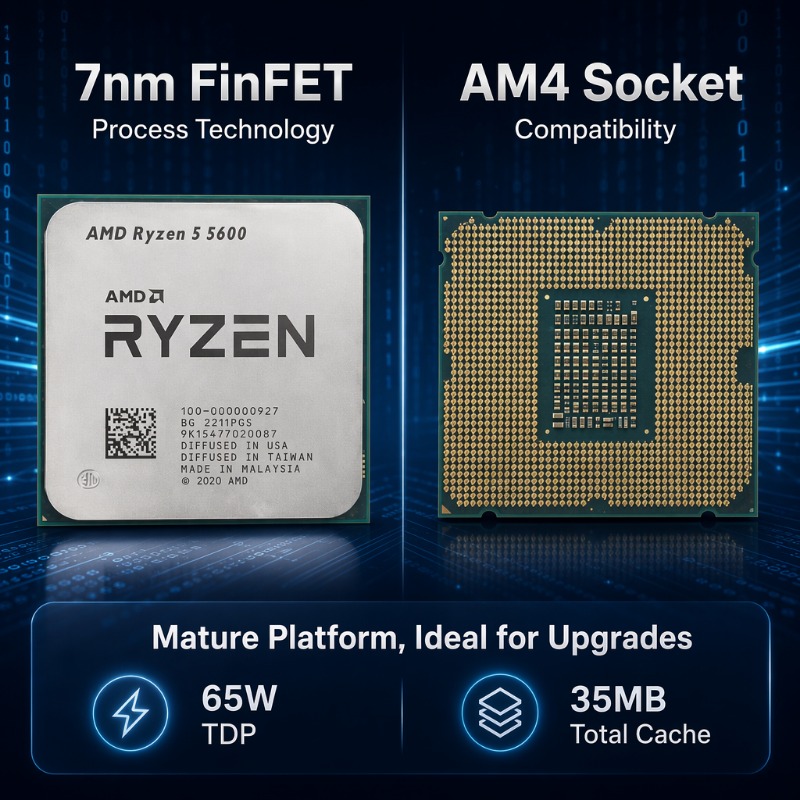 AMD Ryzen 5 5600 High Speed Pr - Amd Cpu Ryzen 5 review and price