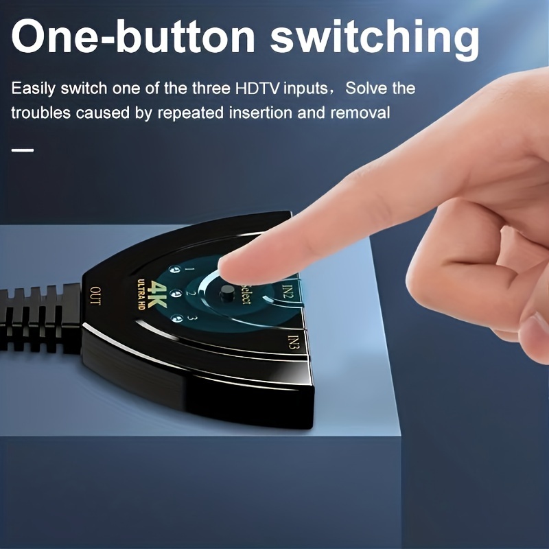 4K*2K 3 Port HDTV-compatible S - Hdmi Matrix Switch review and price