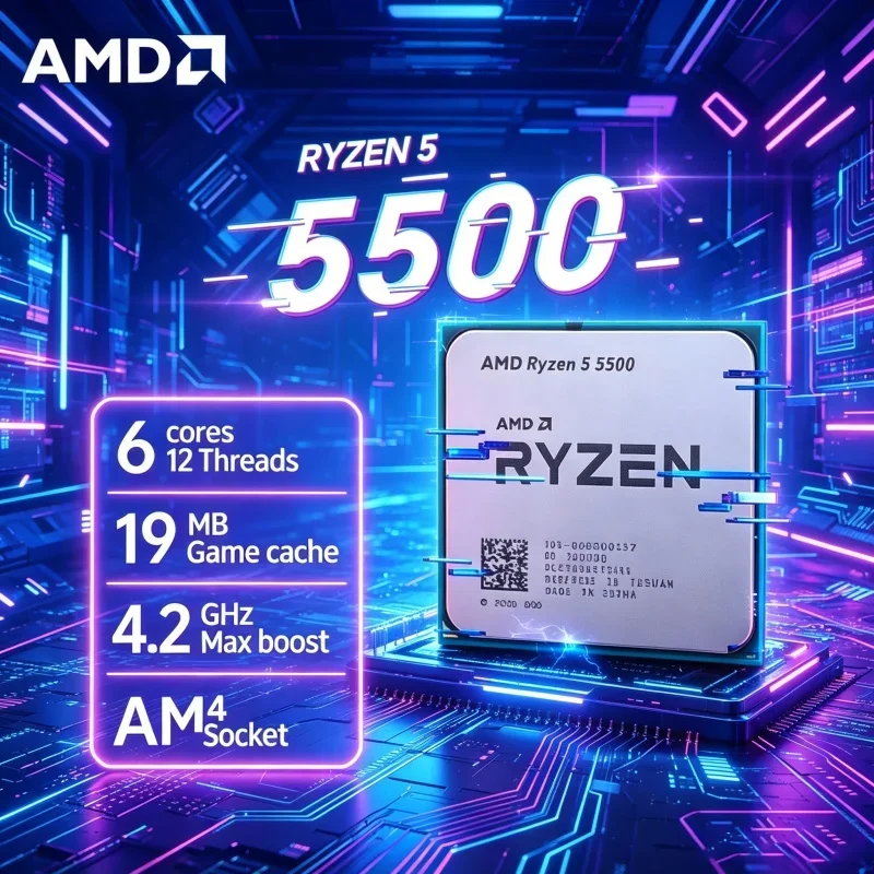 AMD Ryzen 5 5500 Entry Level Z - Amd Cpu Ryzen 5 review and price
