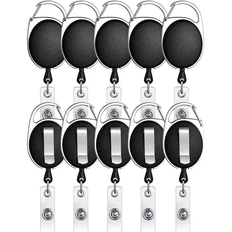 5PCS Retractable Reel ID Lanya - Document Holder Monitor review and price