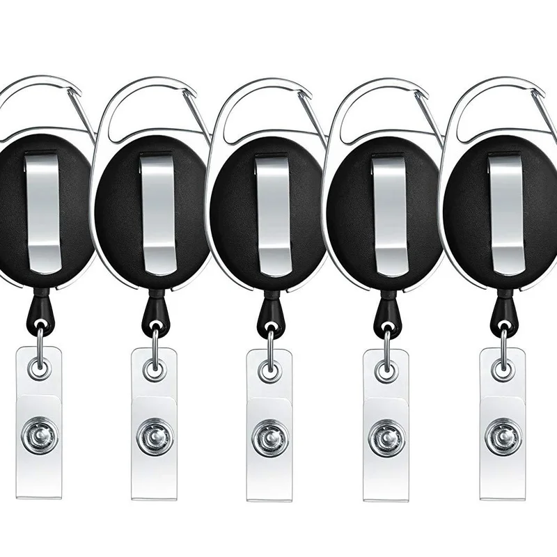 5PCS Retractable Reel ID Lanya - Document Holder Monitor review and price