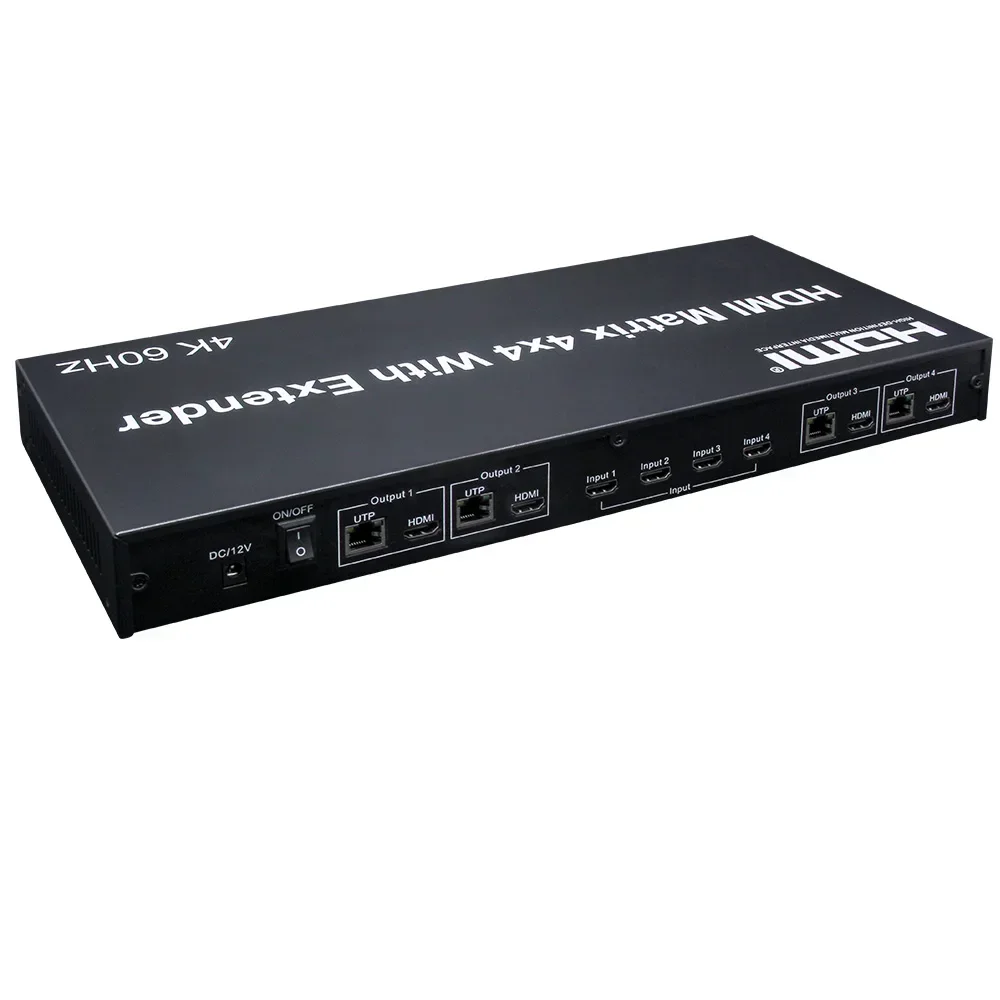 4K 60Hz 4X4 Matrix HDMI2.0 4x4 - Hdmi Matrix Switch review and price