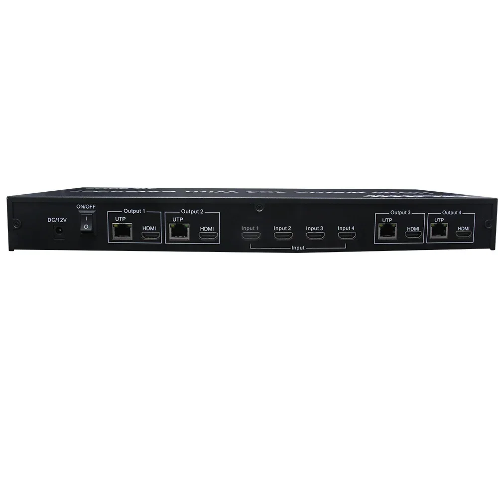 4K 60Hz 4X4 Matrix HDMI2.0 4x4 - Hdmi Matrix Switch review and price