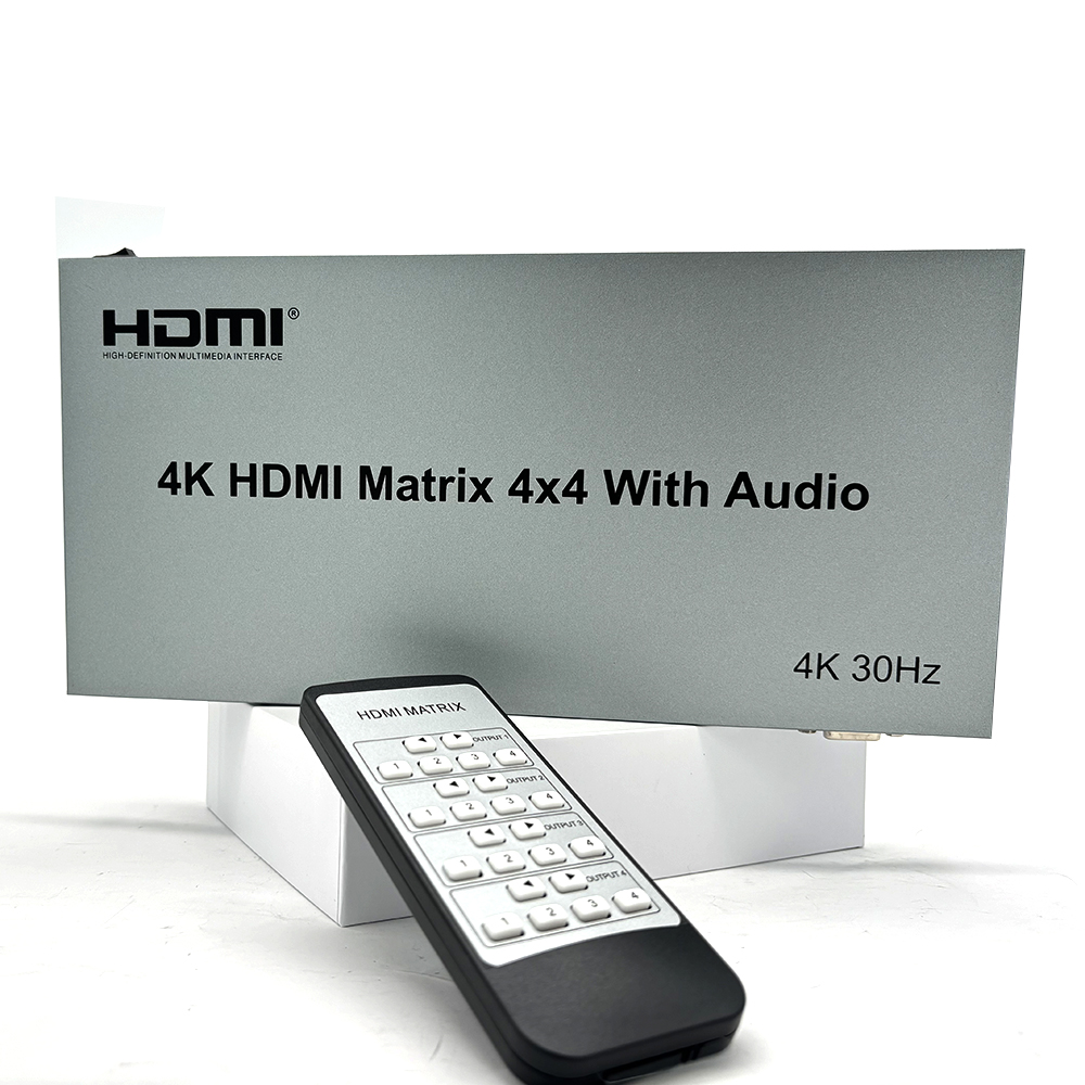 4K 60Hz 4x4 HDMI Matrix with R - Hdmi Matrix Switch review and price
