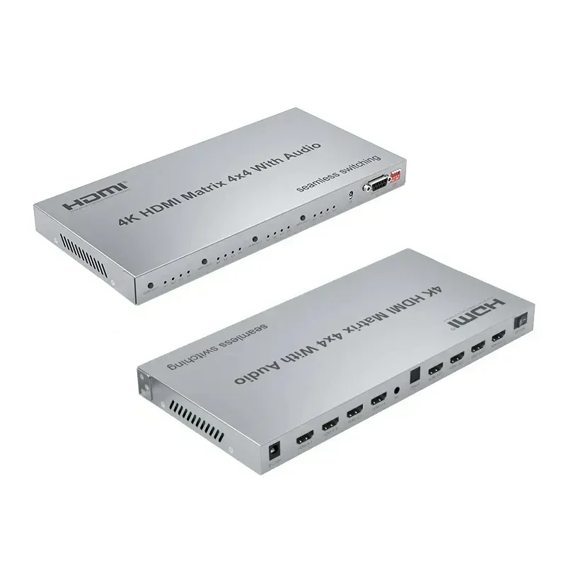 4K 60Hz 4x4 HDMI Matrix with R - Hdmi Matrix Switch review and price