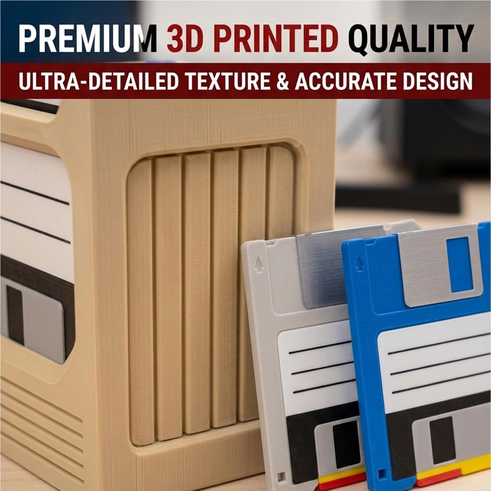 Retro Tech Coaster Holder Set  - Office Tech Desk review and price