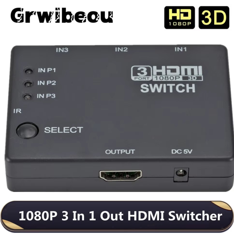 3x1 HDMI Switcher KVM Switches - Hdmi Matrix Switch review and price